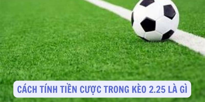 Cách tính tiền cược trong kèo 2.25
